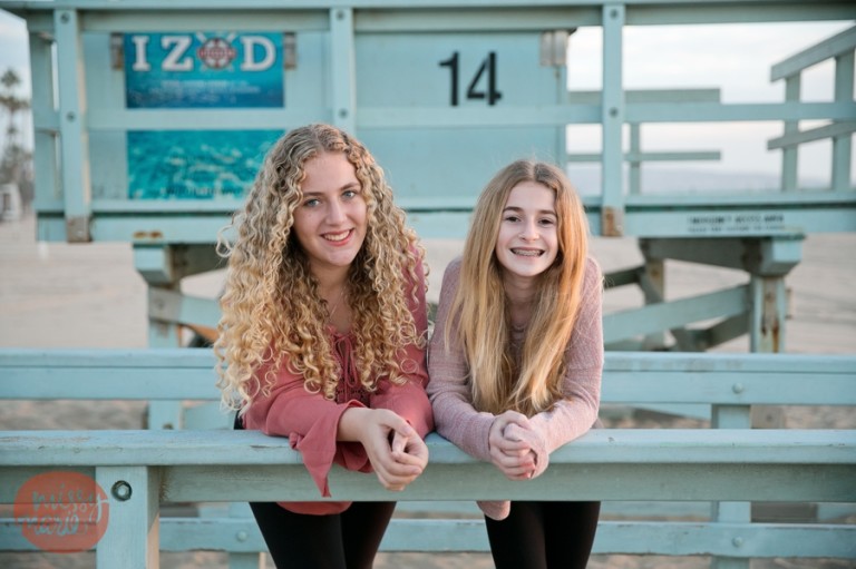 Girl Strong . Kira + Brynn . Hermosa Beach photographer