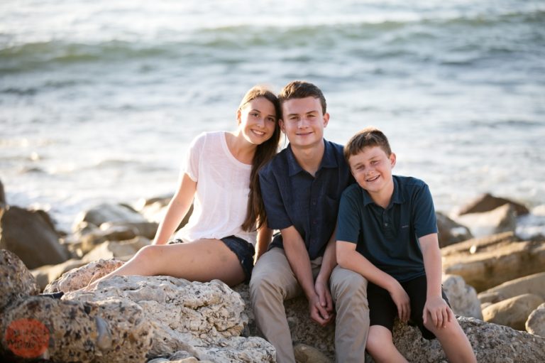 Family of 5 . Samantha, Collin + Billy . Manhattan Beach family photographer