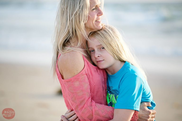Family Love. Hermosa Beach family photographer . Missy Marie Photography