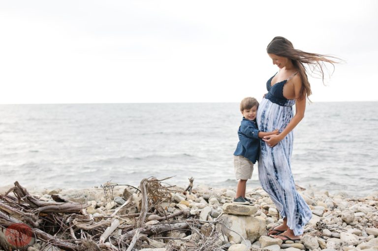 And Baby Makes 5 . Manhattan Beach Maternity Photographer . Missy Marie Photography